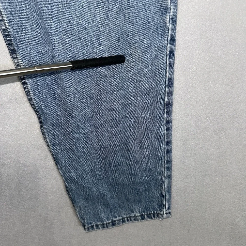Vtg Levi's SilverTab Baggy Jeans Mens Fits 29x30 Blue Pleated Denim USA 90s Y2K